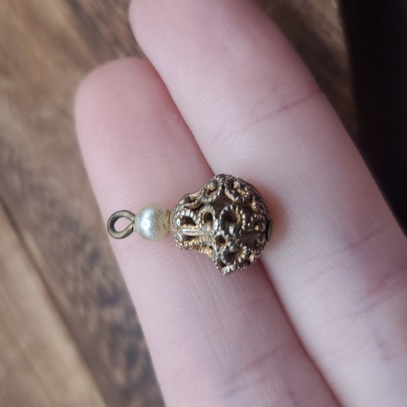 Victorian bulb pendant openwork - Picture 1 of 2